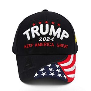 Bestmaple ドナルドトランプ 帽子 キャップ Make America Great Again Hat Donald Trump アメリカ国旗