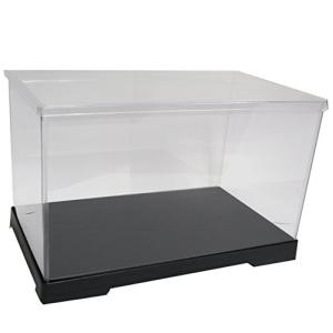 かしばこ商店 透明フィギュアケース 301818 プラスチック 組立式 W300×D180×H180mm ディスプレイケース