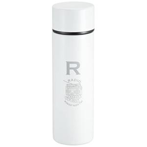 小倉陶器 ステンレススリムボトル ホワイト R イニシャル 303190