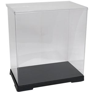 かしばこ商店 透明フィギュアケース 301832 プラスチック 組立式 W300×D180×H320mm ディスプレイケース