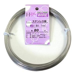 ダイドーハント   ステンレス線   #22 0.7 mm x  80m 101
