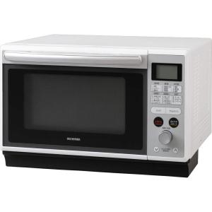 アイリスオーヤマ 過熱水蒸気 スチームオーブンレンジ スチームカップ付き 24L ホワイト MO-F2402