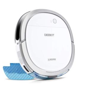ECOVACS DEEBOT OZMO Slim11 床拭きロボット掃除機 超薄型 水拭き対応 モップ付け 自動拭き掃除 Alexa対応 スマホ連動