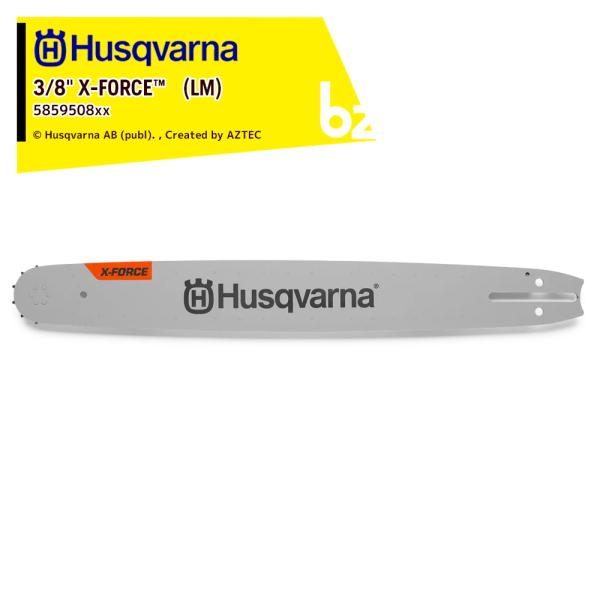 Husqvarna ハスクバーナ ガイドバー X-Forceバー ラージマウントLM 45cm 18...
