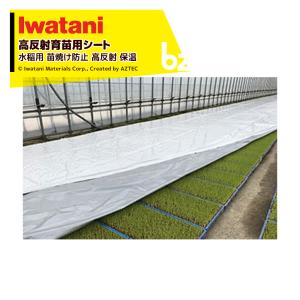 高反射育苗用シート ハイホワイトシルバー 岩谷マテリアル Iwatani 岩谷マテリアル イワタニ 水稲用 ハイホワイトシルバー 厚0.05mm 幅