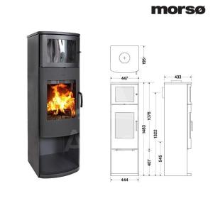 morso モルソー 薪ストーブ モルソー 8...の詳細画像2