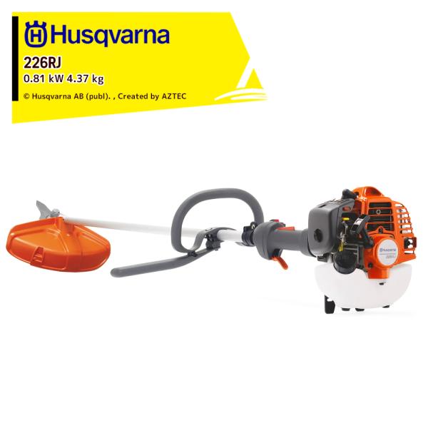 Husqvarna ハスクバーナ エンジン刈払機 草刈り ループハンドル 25.4cm3 226RS...