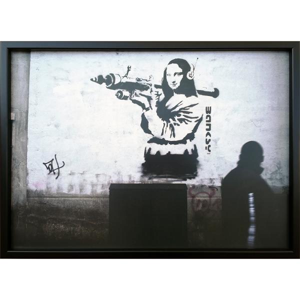Banksy｜バンクシー アートフレーム Art Attack 【bicosya/美工社】 IBA-...