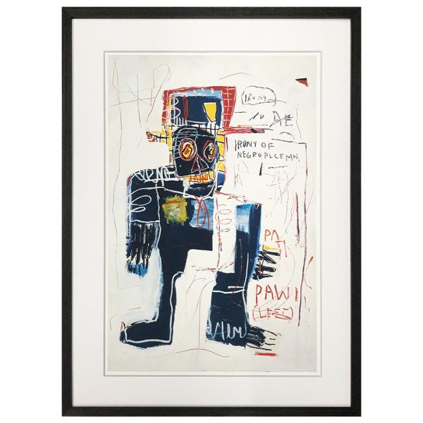 Jean-Michel Basquiat｜ジャンーミシェル・バスキア アートフレーム Irony o...