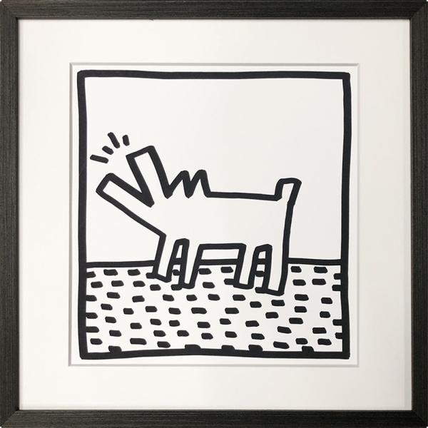 Keith Haring｜キースヘリング アートフレーム Untitled, (barking do...