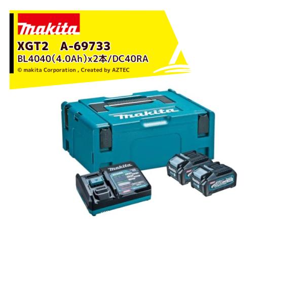 マキタ 40Vmax パワーソースキット XGT2 A-69733 BL4040 (40V/4.0A...