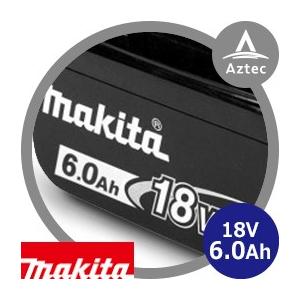 マキタ｜3個セット 18V/6.0Ahリチウムイオンバッテリ  BL1860B　A-60464｜aztec