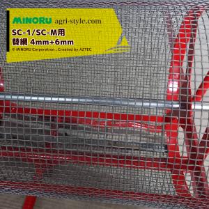 みのる産業 <<限定数量品>> [オプション替網] 回転土ふるい機 SC-1/SC