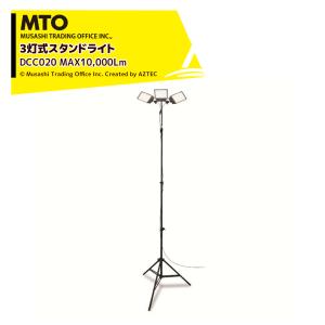 3灯式スタンドライト MAX10,000Lmの買取情報