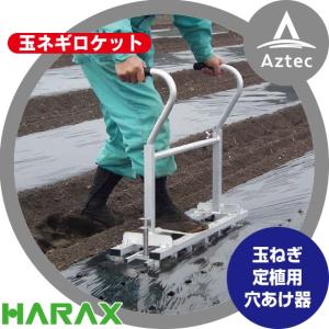 ハラックス HARAX 長ネギ定植用穴あけ器 ネギロケット用ピンφ32 長さ