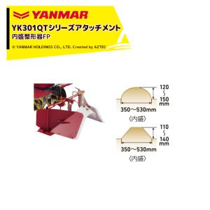 ヤンマー（YANMAR） YANMAR<うね立てアタッチメント>耕運機オプション