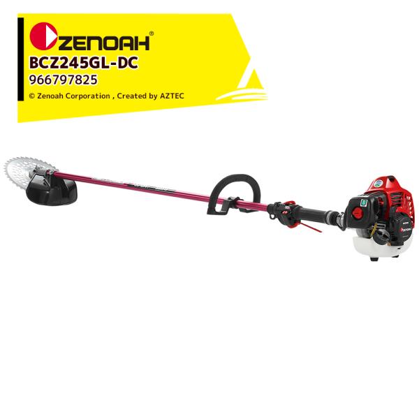 ゼノア 草刈り機 ZENOAH エンジン式刈払機 BCZ245GL-DC ループハンドルタイプ 排気...