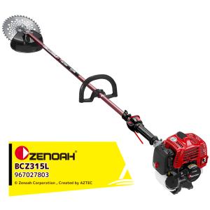 ゼノア｜草刈り機 ZENOAH エンジン式刈払機 BCZ315L ループハンドルタイプ 排気量: 29.5 cm3 967027803｜aztec