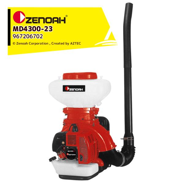 ゼノア ZENOAH エンジン動力散布機 MD4300-23 排気量: 41.5cm3 タンク容量2...