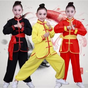 太極拳衣装 中国武術服 カンフー キッズ子供?大人用