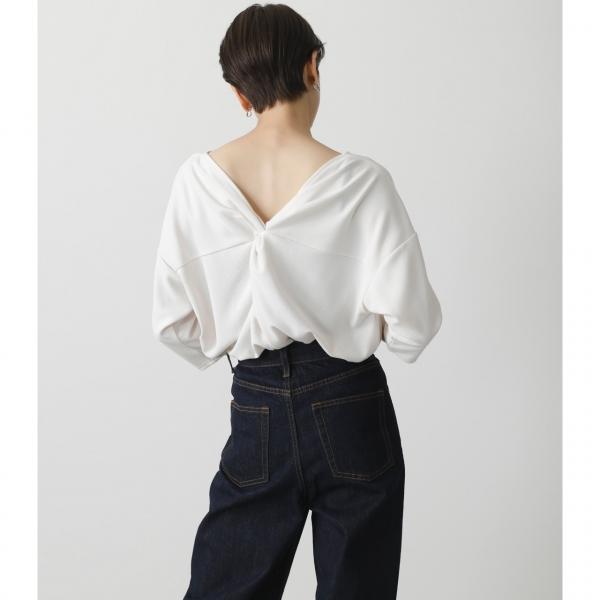 RIPPLE BACK TWIST TOPS/リップルバックツイストトップス/レディース/トップス ...