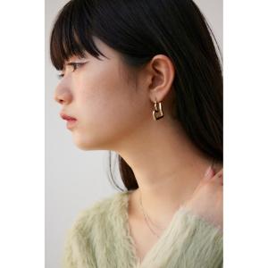 ニュアンスハートシェイプドフープピアス/レディース/アクセサリー ピアス｜azulbymoussy