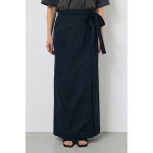 ソフトリネンラップスカート/レディース/ボトムス スカート  ロング