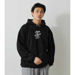 MAKE GOOD TIME HOODIE/メイクグッドタイムフーディ/メンズ/トップス パーカー  長袖【SALE】｜azulbymoussy