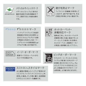 ラグ シャギーラグ スミトロンニューツイスティ...の詳細画像5