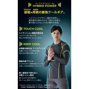 インナーシャツ 長袖 メンズ 接触冷感 UVカ...の詳細画像4