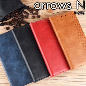 arrows N 手帳型スマホケース チェック柄