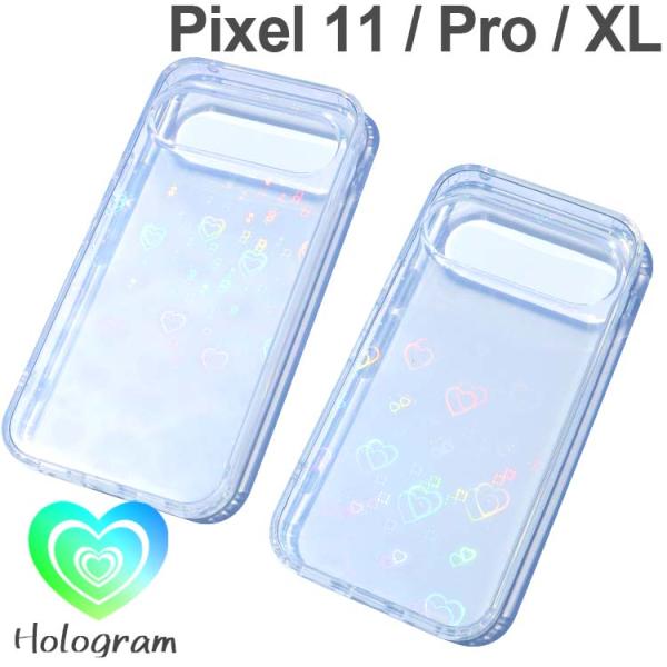 Google Pixel 11 / 11 Pro ケース ProXL レーザー ハート TPUケース...