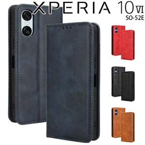 Xperia 10 VI ケース レトロ チェック柄
