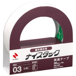 ナイスタックNW-N30 屋外掲示用 30mm×5m 10巻　ニチバン｜azumaya