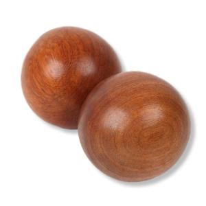 木製ボール マッサージ リハビリ インテリア 等に 2個入り