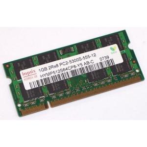 Hynix純正 1GBメモリー DDR2-667/200pin S.O DIMM  PC2-5300S　各社ノートPC用｜azumayuuki