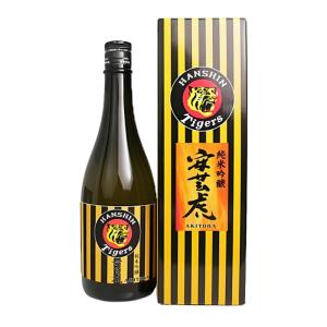 安芸虎 純米吟醸 タイガースラベル 720ml 阪神タイガース/清酒/日本酒/熟成酒/純米吟醸酒/阪神タイガースラベル酒