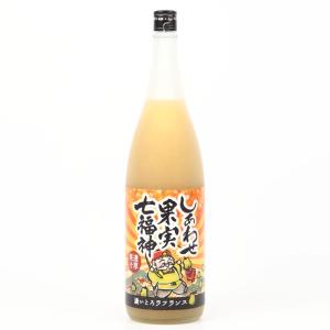 天然果実使用『しあわせ果実』【七福神 濃いとろみかん】 1800ml