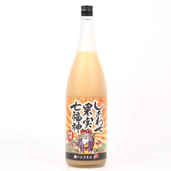 天然果実使用『しあわせ果実』【七福神 長野産 濃いとろもも】 1800ml/リキュール/割り材/チュ...