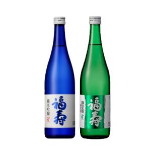 日本酒 純米吟醸 福寿 ブルーボトル 720ml ふくじゅ ノーベル賞受賞式