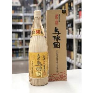 琉球泡盛 与那国 花酒 クバ巻き 60度 1800ml/与那国/あわもり/クバマキ｜azumazuru-1