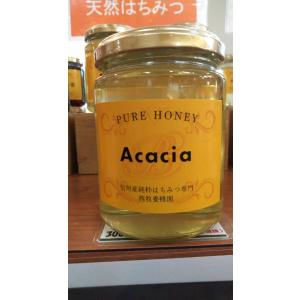300g 生蜂蜜 国産 非加熱 純粋 水飴無し はちみつ 安曇野産 珍しい アカシア