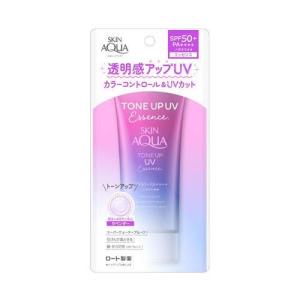 スキンアクア　トーンアップ　UV　エッセンス　　ラベンダー　カラー　80g 　ロート製薬｜azumiyafuu-store