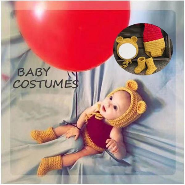 寝相アート 衣装 100日お祝い ベビー ニューボーンフォトセット 百日お祝い 新生児 衣装 3か月...