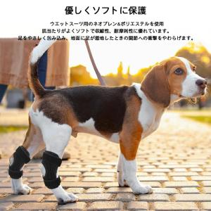 膝サポーター ペット 犬 ネコ 猫 手術 足 ...の詳細画像2
