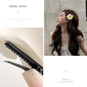 プルメリア 花のヘアピン ピンク ホワイト ア...の詳細画像3