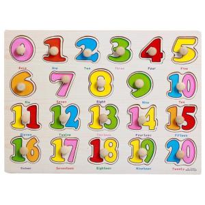 木のパズル つまみあり 知育 おもちゃ 赤ちゃ...の詳細画像5