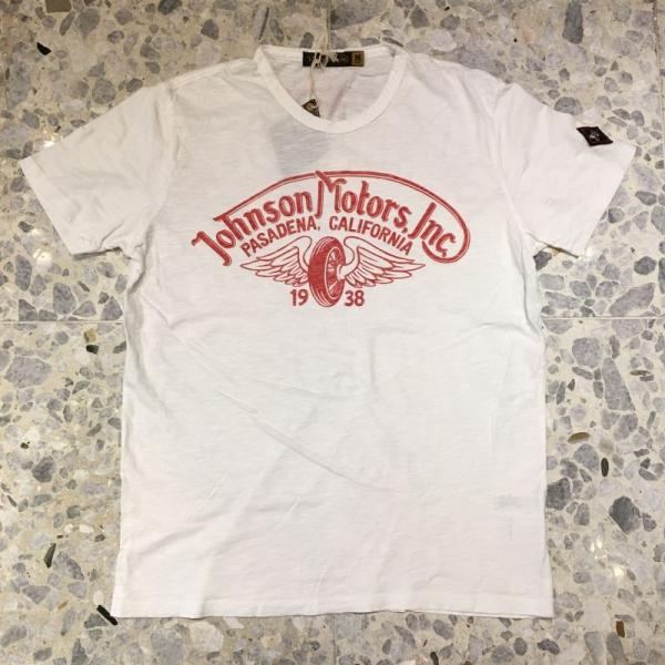 JOHNSON MOTORS ジョンソンモータース Tシャツ winged wheel 0068ow...