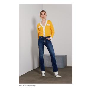 FLY GIRL フライガール ニット カーディガン新作11603-01-33 : AZUR  