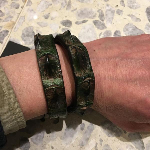 POST&amp;COポストアンドコー クロコダイル ブレスレット 新作175-286